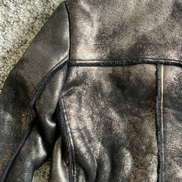 Sunset & Spring Faux Fur Lined Moto Jacket - Picture 4 of 7